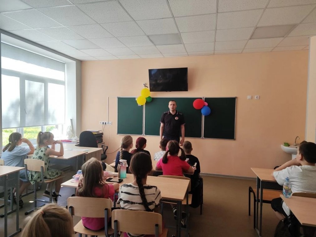 Встреча с инспектором ГИБДД